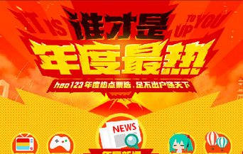 2015年全国人民都在看什么——百度hao123年度大盘点