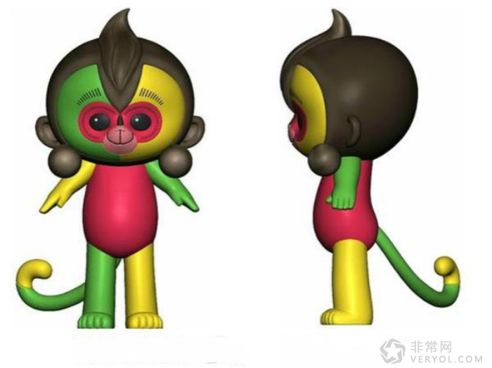 猴年春晚吉祥物公布!网友:“丑”到不忍直视!(图1) _2