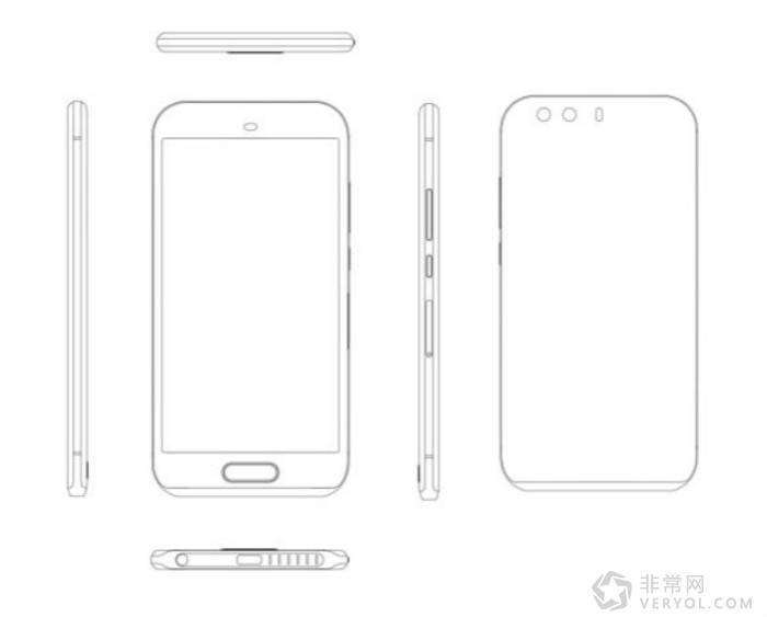 华为P9玩抄袭?外观神似iPhone6S和三星Galaxy S6!(图1) _3