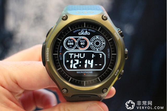 真正的户外手表：卡西欧智能手表WSD-F10正式发售