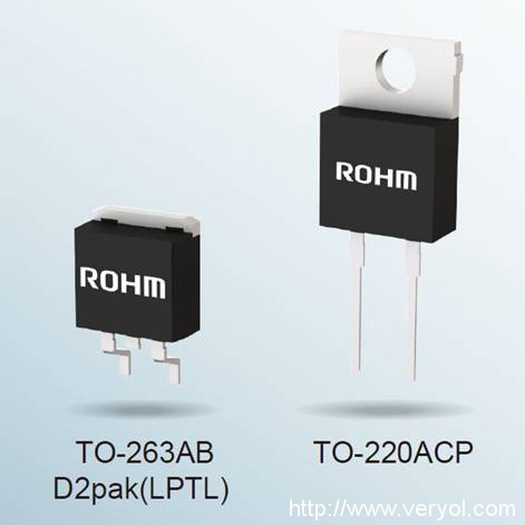 ROHM开发出SiC肖特基势垒二极管“SCS3系列”(图1) 1