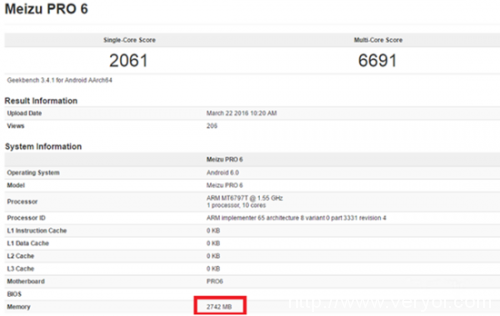 魅族将推PRO 6青春版:配备3GB RAM(图1) 5_副本