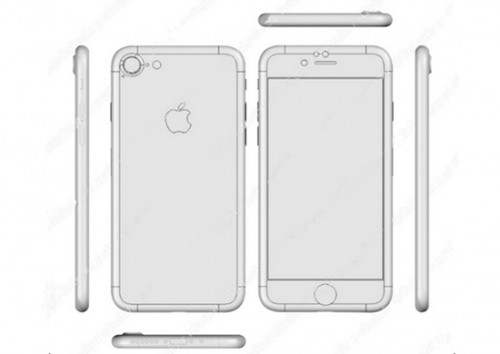iPhone 7/7 Plus设计图曝光:摄像头依然突出!(图2) 12_副本