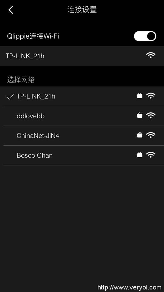 腾讯Qlippie评测,首款能直播的摄像机(图7) 说明: Wi-Fi