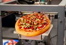 新型机器人可3D打印出美味披萨