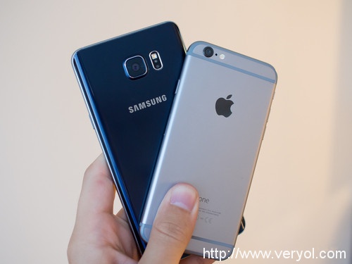 三星的逆袭:三星S7在美国销量超iPhone 6s(图1) 183587096