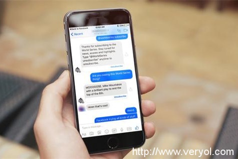 Facebook Messenger活跃用户破10亿，远超微信、Line应用