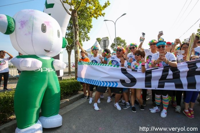 放肆彩色盛宴 和OPPO一起Color Run(图5)