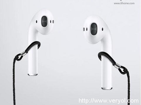 iPhone 7无线耳机丢了肉疼?8美元AirPods挂绳下月发售(图4) 2