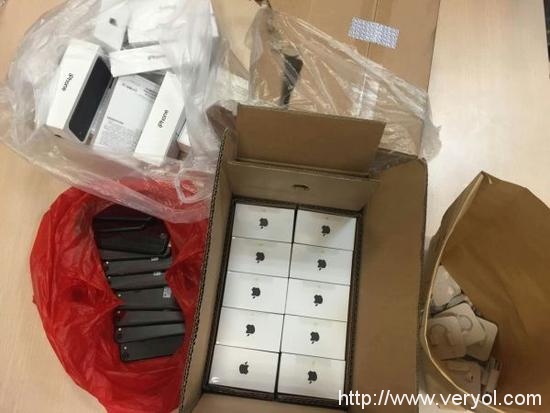 20部iPhone 7上市前在机场被盗 涉案10万元(图1) 91