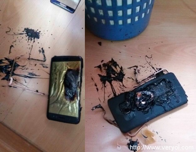 三星Note 7又首炸了!这次是在香港(图1) a