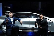 乐视超级汽车LeSEE Pro震撼旧金山，方向盘可自动折叠！