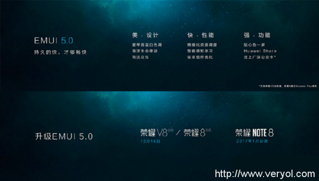 基于安卓7.0 荣耀8/荣耀V8抢先体验EMUI 5.0(图2) 1392367