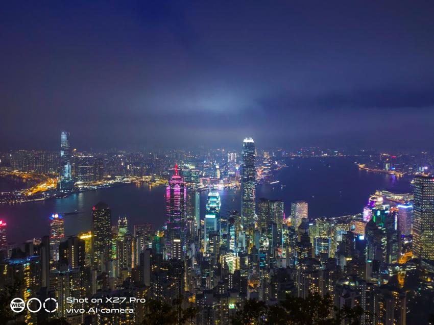 vivo手机拍下真实香港之美！在网上引起火热关注(图2)