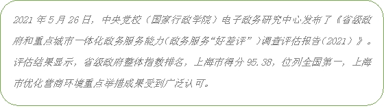 改革举措千万条，企业感受第一条！持续优化营商环境，上海一直在路上(图1)