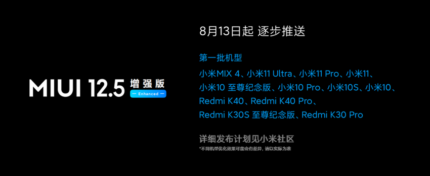 更加流畅更低功耗 小米发布MIUI12.5增强版(图3) 更加流畅更低功耗 小米发布MIUI12.5增强版(图3)