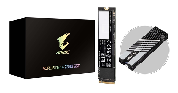 技嘉PCIe® 4.0 SSD再进化 钛雕7300 SSD上市