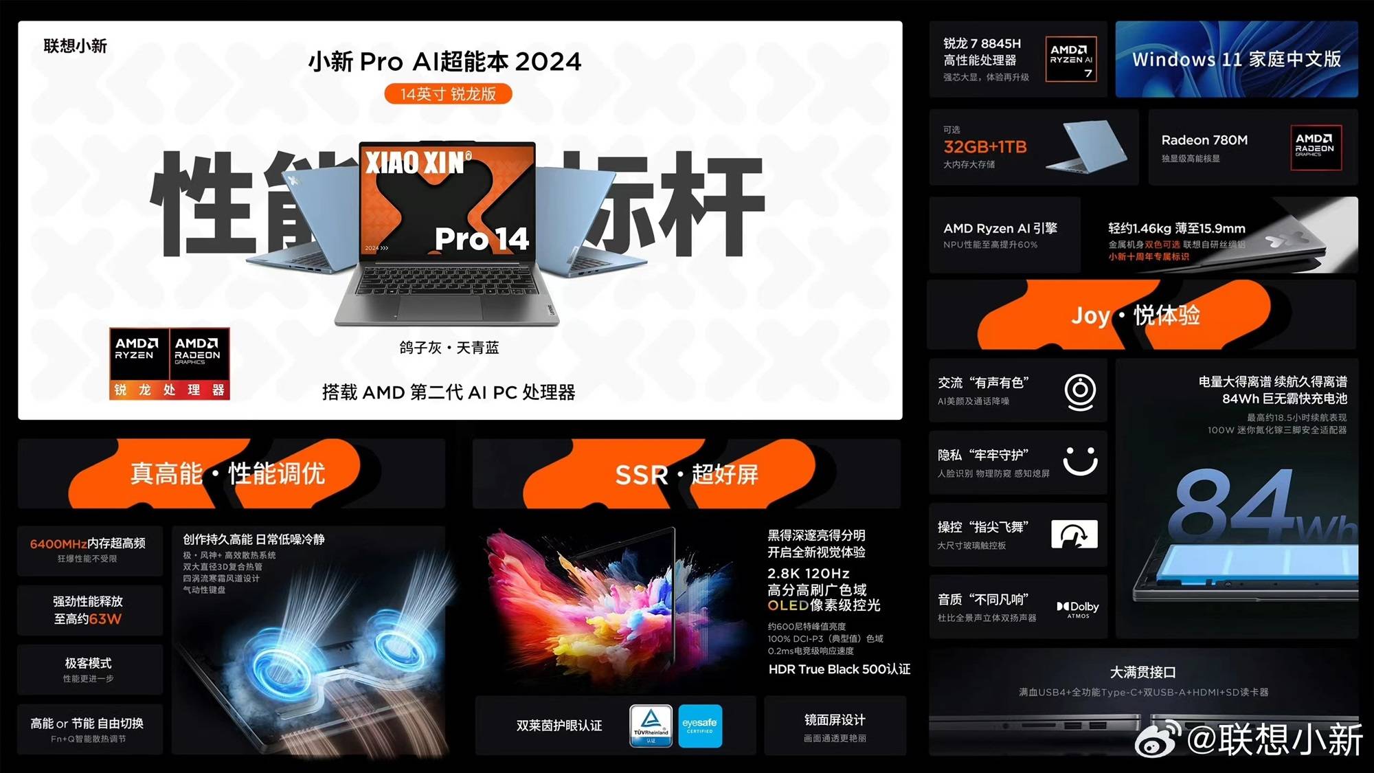 4999元起，联想小新2024 Pro系列新品今日开售(图3)