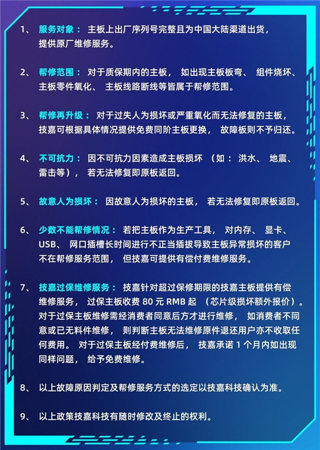 技嘉售后升级2.0：放心享售，意外人损“免费帮修”(图3)