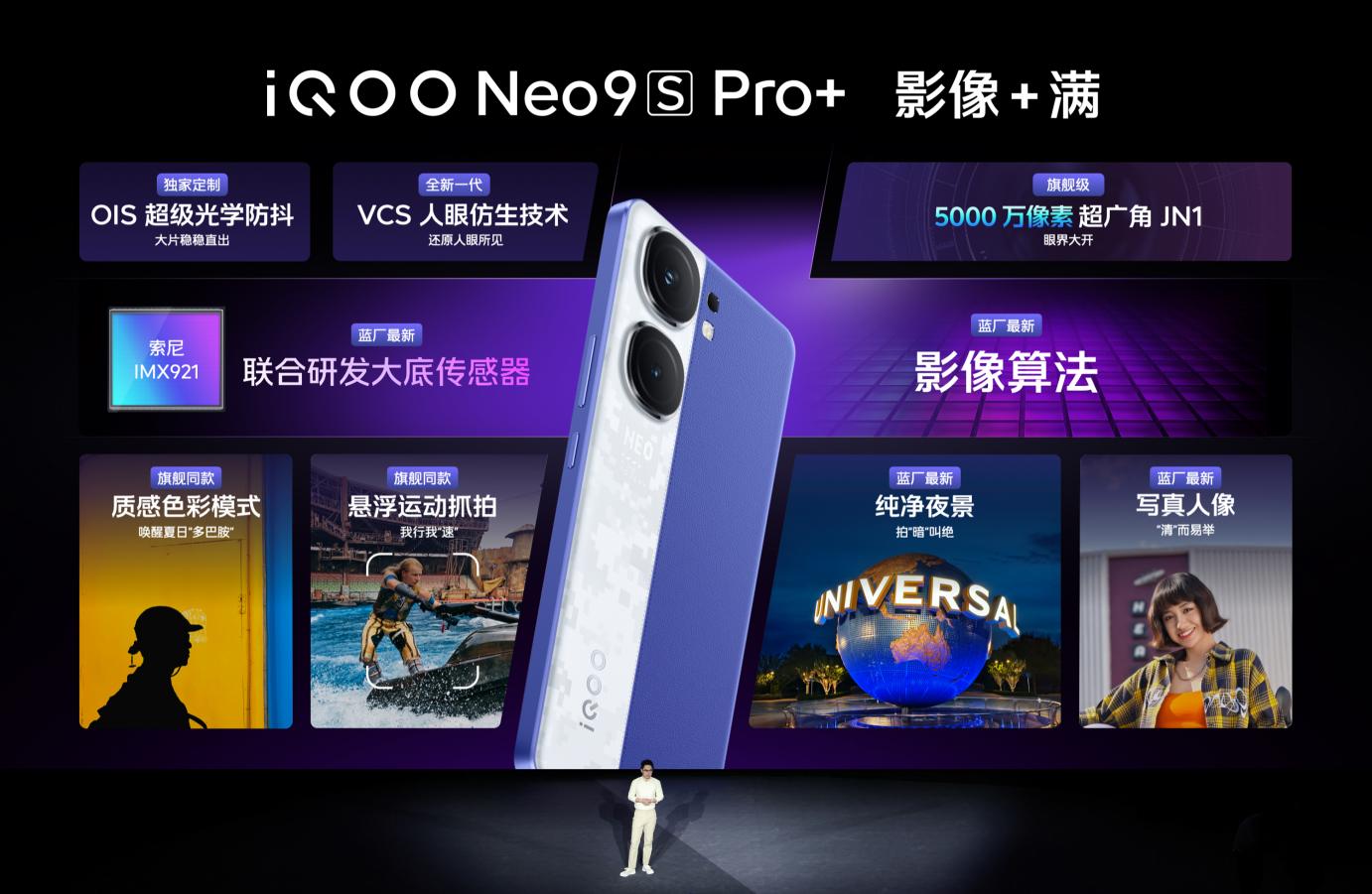 "双芯战神 性能+满"iQOO Neo9S Pro+ 发布 到手价2899元起(图7)