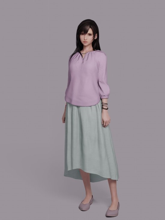 博主自制《FF7》蒂法、爱丽丝美图 身材太顶了!