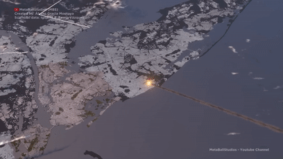 一颗巨型小行星正飞速靠近地球 网友：赶紧来撞我