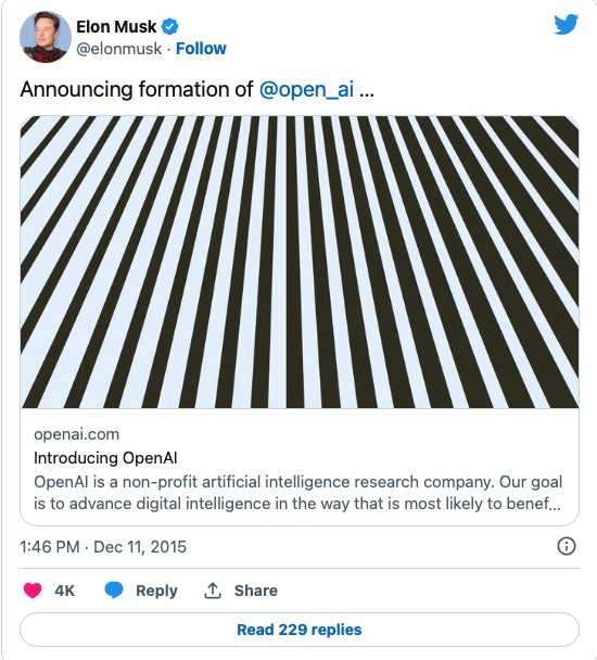 连续公开炮轰!马斯克为什么不爽OpenAI?