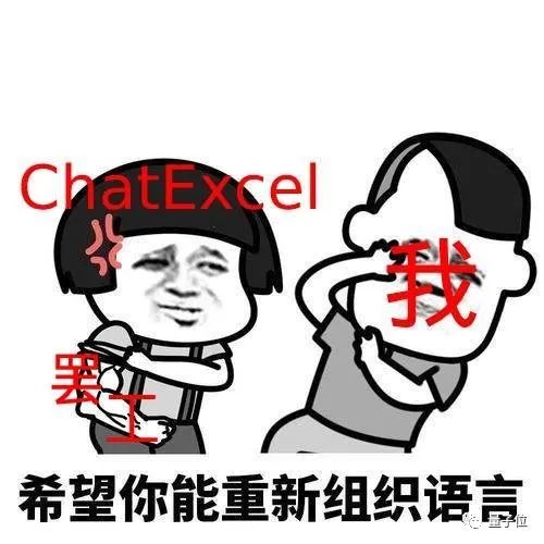 老罗落泪!北大团队搞出ChatExcel 说人话自动处理表格 免费
