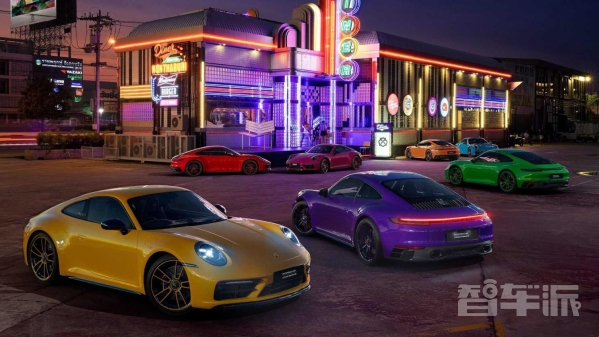 致敬葫芦娃?保时捷911 Carrera GTS泰国特别版官图发布