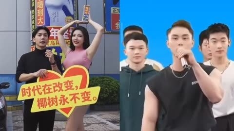 人气爆棚!椰树模特消博会上跳舞引围观
