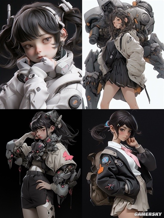 3D建模师用AI把自己变美少女 大叔成偶像