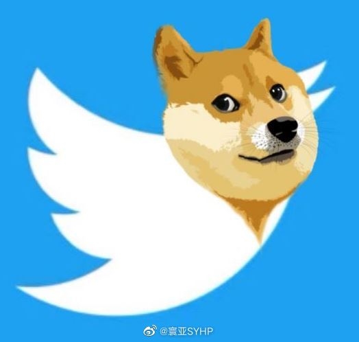 看笑!马斯克将推特图标换成柴犬:网友纷纷创意P图跟帖