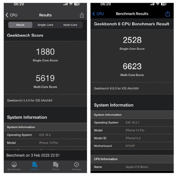 安卓哭了!iPhone 14 Pro Geekbench 6新跑分逆天