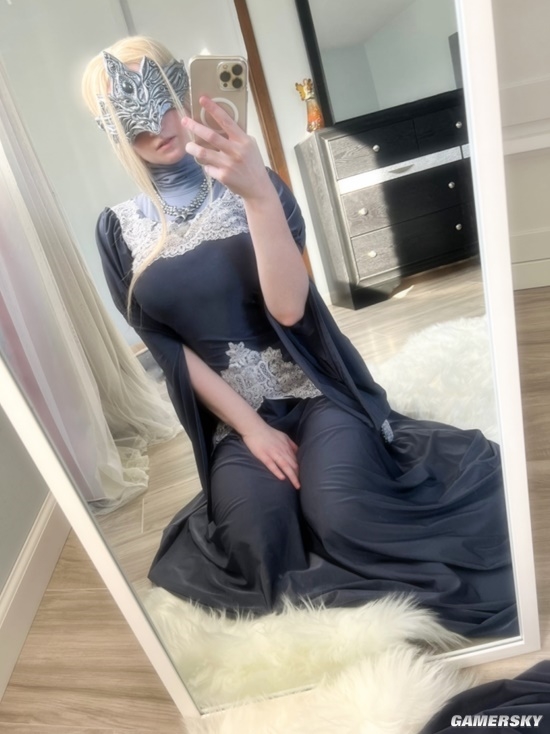 俄妹COS《黑暗之魂》太阳公主 巨大宝箱注意了!
