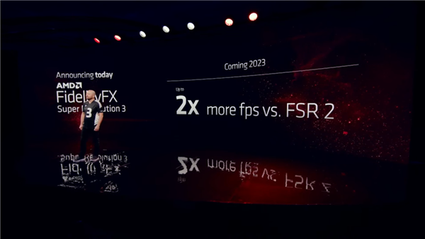 游戏性能2倍 AMD游戏神技FSR3最快3月发布:对标DLSS3