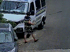 大货车被别车 连闯红灯狂追逼停商务车讨说法 拘留14天
