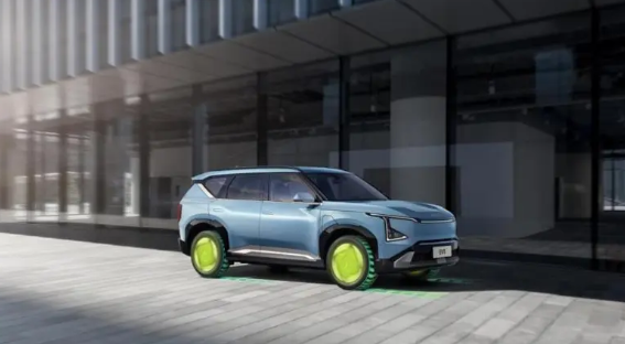 韩系纯电SUV！起亚EV5 720KM长续航版上市：起售价18.48万元