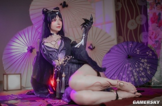 COSPLAY图赏：艾什莉体模COS《永劫无间》玉玲珑