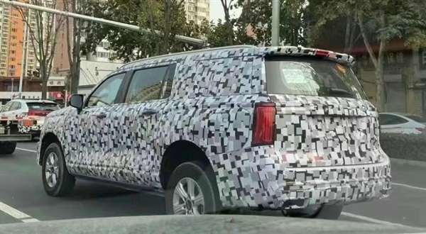 雪佛兰看呆 哈弗首款大型SUV P04官图发布:酷似美式大SUV!