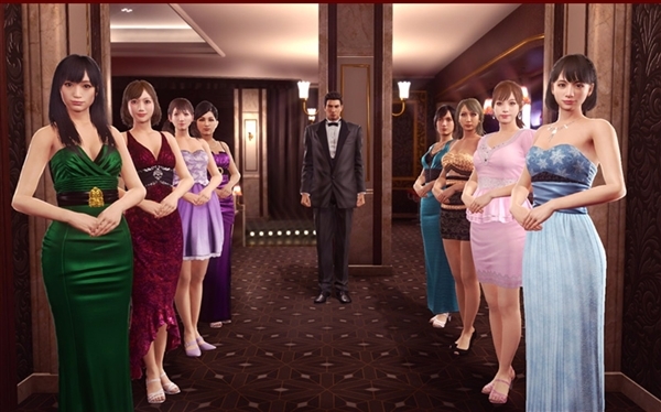 《如龙7外传 无名之龙》夜店女郎出演者发表:5位女郎美艳无比