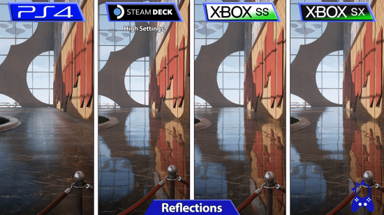《原子之心》Steam Deck画面对比:表现远超PS4版!