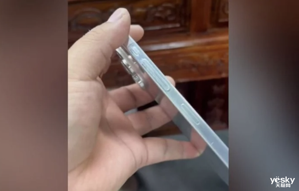 iPhone 15 Pro机模出炉：固态按键稳了