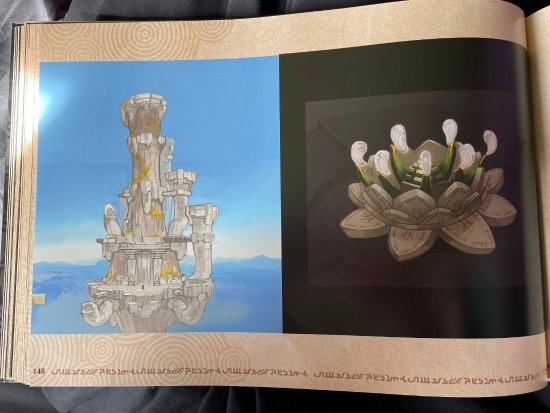 《塞尔达传说:王国之泪》收藏版偷跑!艺术画集内容曝光