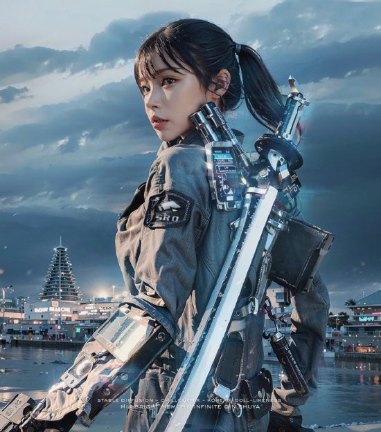《光明记忆:无限》制作人分享AI生成女主图:给了我灵感