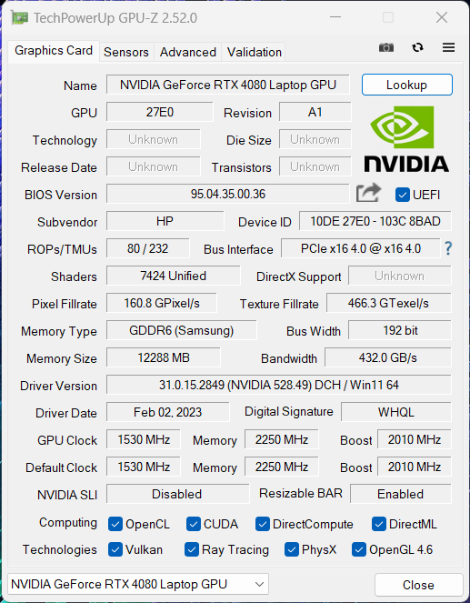 桌面版RTX 4070与移动版RTX 4080对比实测!谁更强一目了然