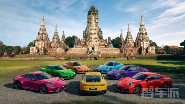 致敬葫芦娃?保时捷911 Carrera GTS泰国特别版官图发布