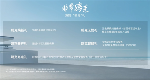 7.38万起!比亚迪海鸥正式上市 续航最高可达405km