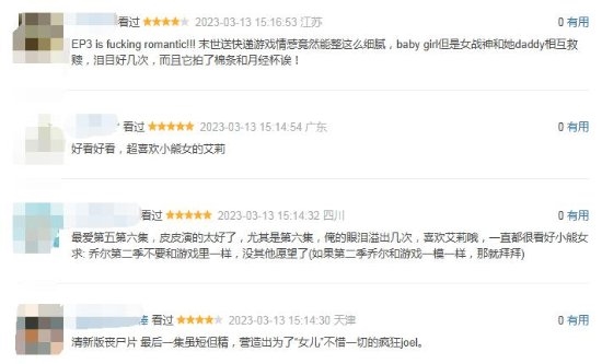 《最后生还者》收官 豆瓣保持9.1高分：给5星用户超69%