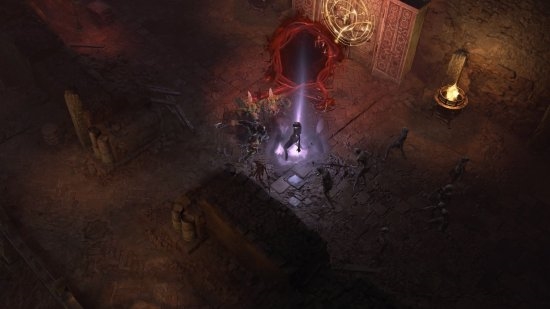 《暗黑破坏神4》新截图曝光:梦魇地下城太可怕!