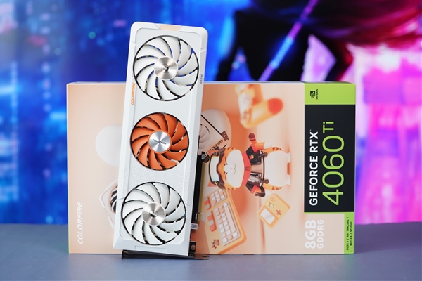 年轻人的第一只“大橘”!COLORFIRE RTX 4060 Ti橘影橙图赏